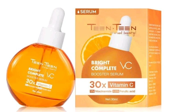 Teen Teen TEEN.TEEN Vitamin C Face & Body Booster Serum 30x Bright Complete for Glowing Skin - 30 Ml