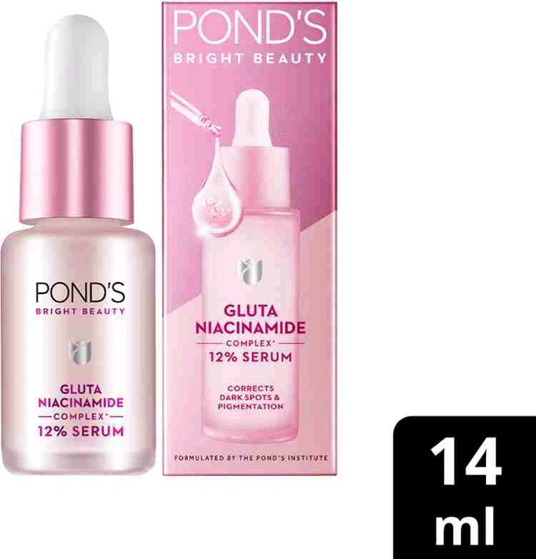 Ponds Bright Beauty Gluta Niacinamide Serum  - 14 Ml