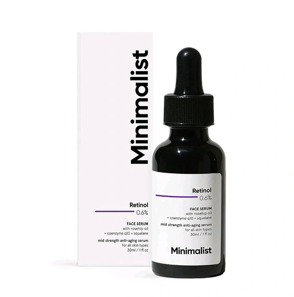 Minimalist Retinol 0.6% Face Serum  - 30 Ml