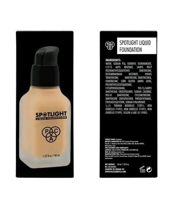 Spotlight Liquid Foundation -Fclot00708-shade-malted Milk - 40 Ml