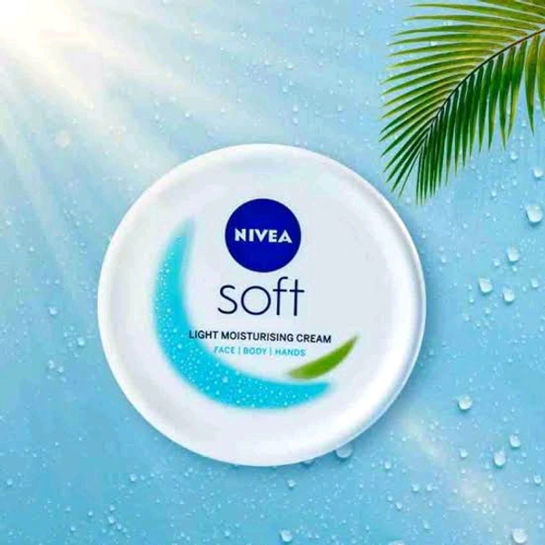 Nivea nivea soft Light moisturizing cream Face/Body/ Hands  - 25 Ml