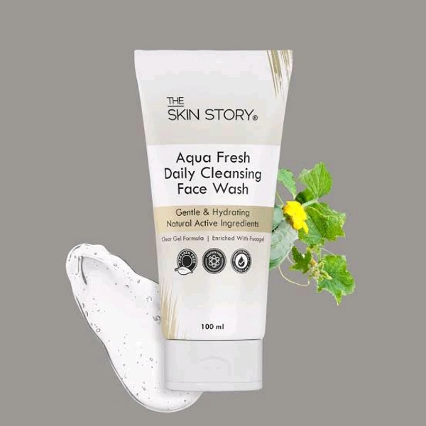 Skin Story  The Skin The Story Aqua Fresh Daily Cleansing Face Wash  - 100 Ml