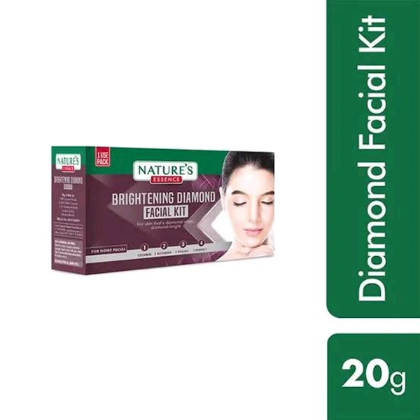 Nature,S Brightening Diamond Facial Kit  - 20 GM