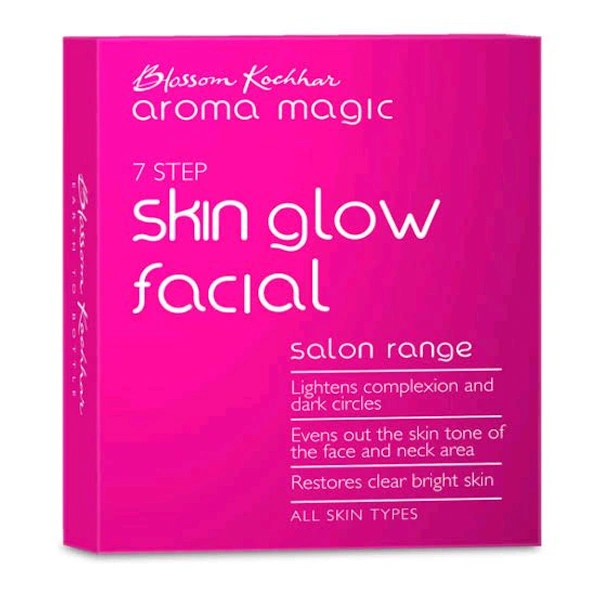 Blossom Kachhar Blossom Kochhar Aroma Magic 7 Stap Skin Glow Facial salon Range ( 25 GM -13 Ml) - 38 GM