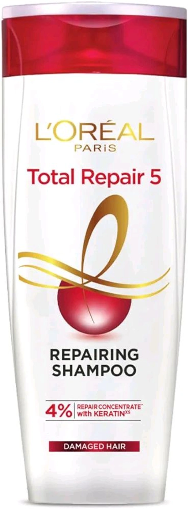 Loreal  L'Oreal Paris Total Repair 5 Repairing Shampoo Damaged Hair  - 180 Ml