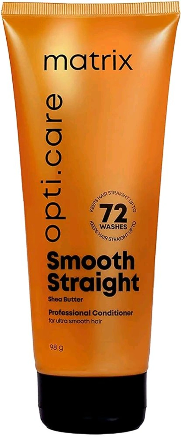 Matrix Opti.Care Professional Conditioner for Salon Smooth Straight Hair - 98 GM