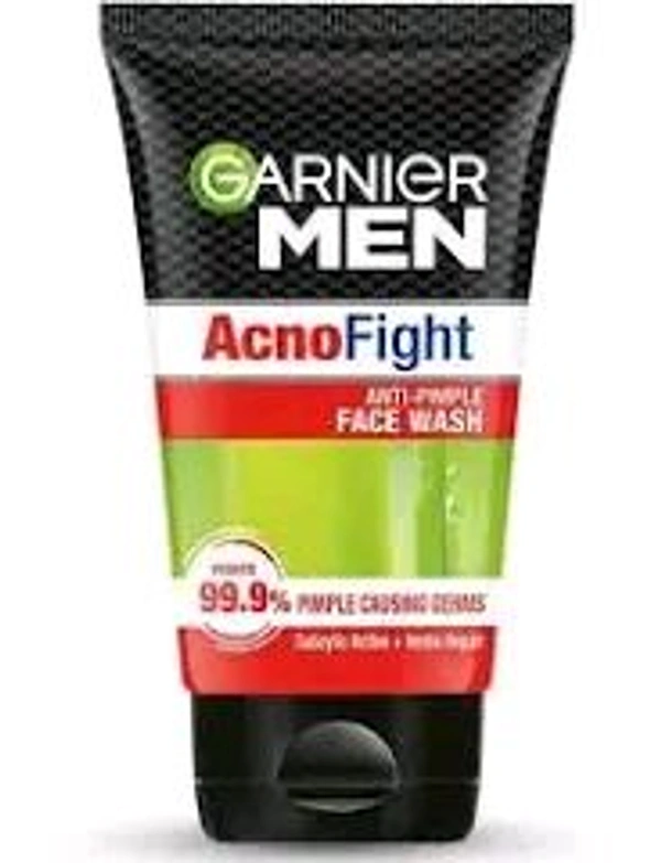 Garnier Men Acno Fight Anti Pimple Face Wash - 100 GM