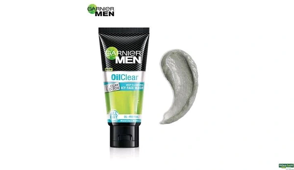Garnier Men Oil Clear Deep Cleansing Icy Face Wash - 50 GM