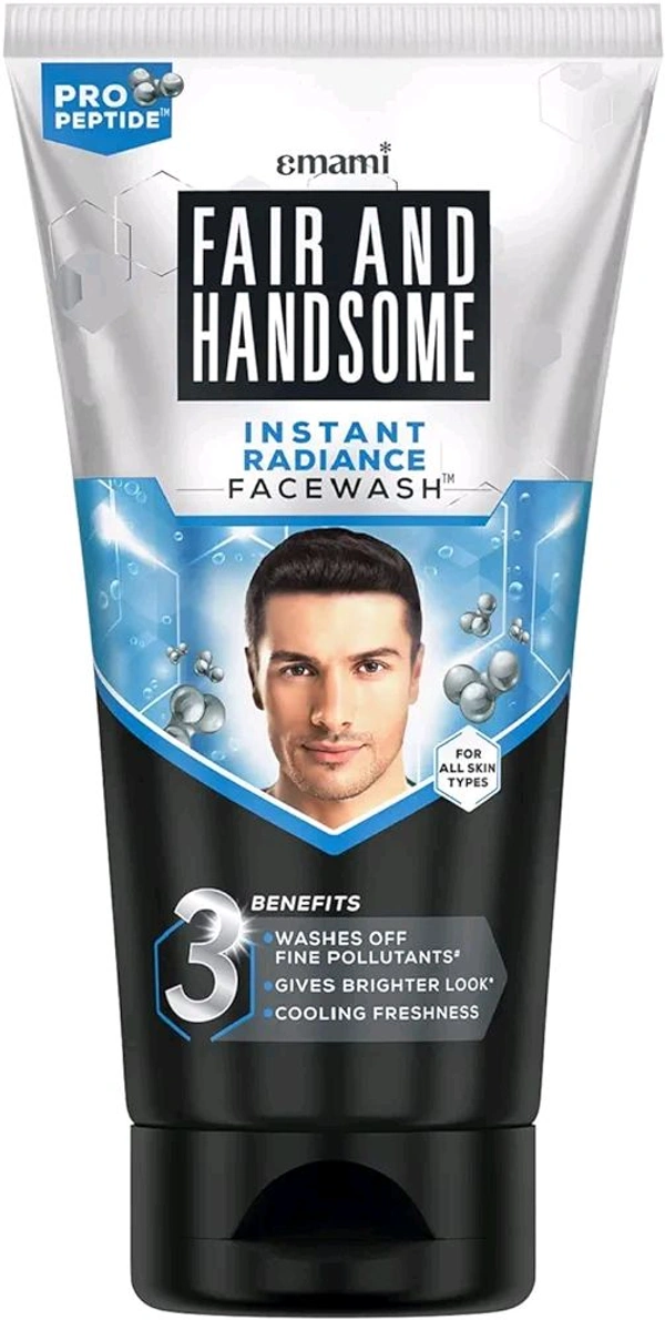 Emami  Fair And Handsome Instant Radiance Face Wash  - 50 GM
