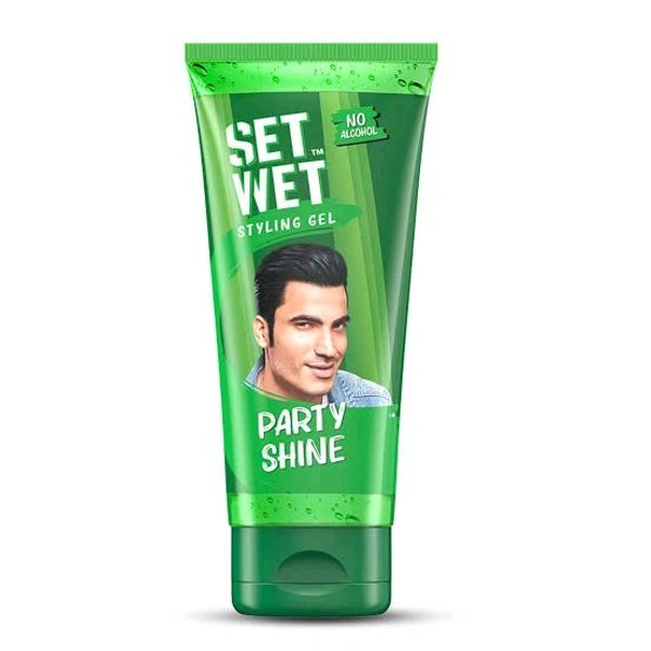 Set Wet Styling Gel Party Shine  - 50 GM