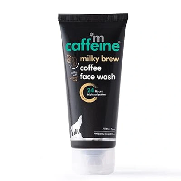Caffeine Milky Brew Coffee Face Wash  - 75 Ml