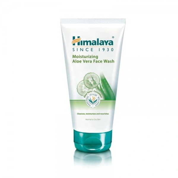 Himalaya Since 1930 Moisturizing Aloe Vera Face Wash  - 50 Ml