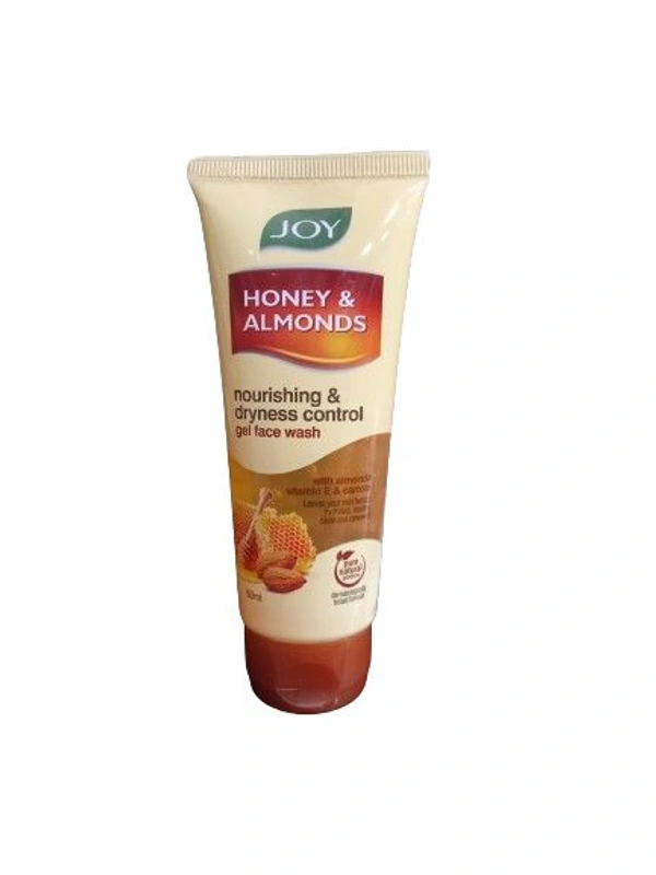 Joy Honey & Almonds Nourishing & Dryness Control Gel Face Wash  - 50 Ml