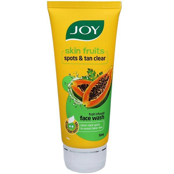 Joy Skin Fruits Spots & Tan Clear Fruit Infused Face Wash  - 50 Ml