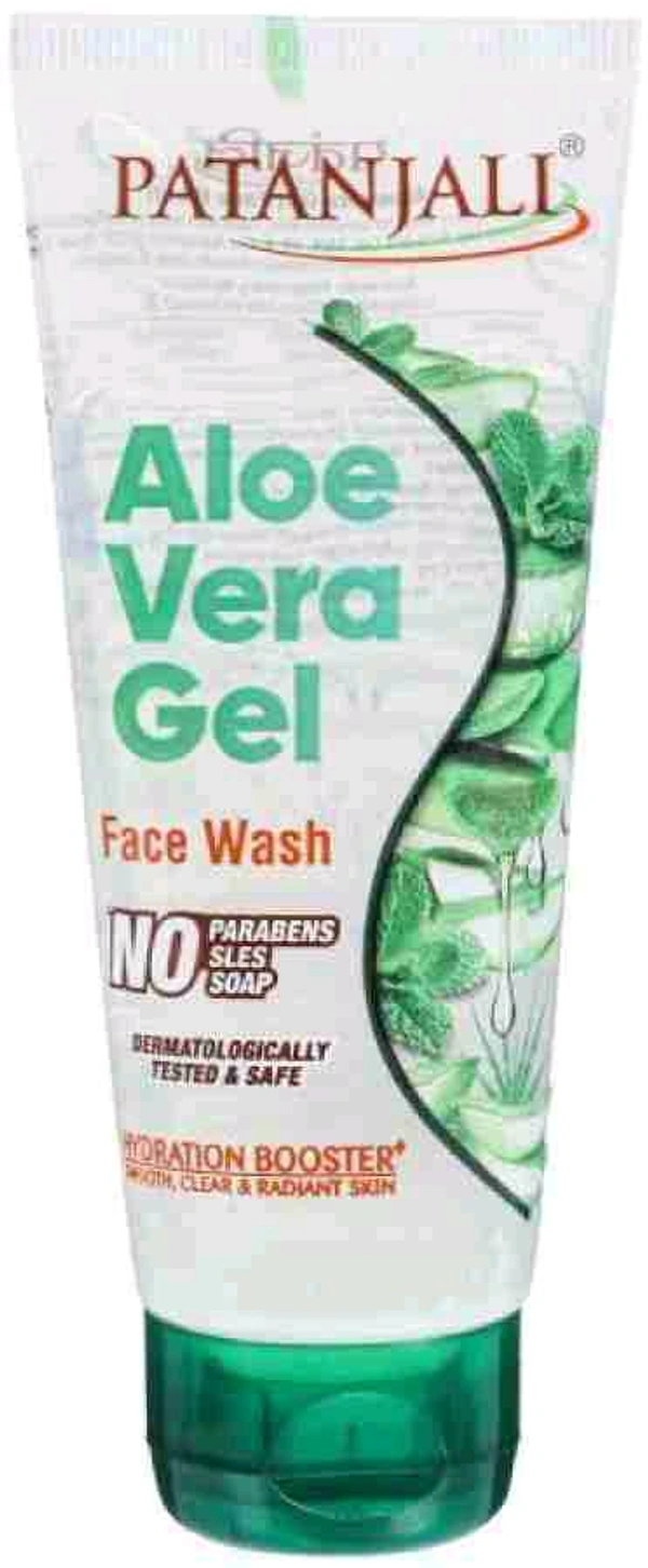 Patanjali Aloe Vera Gel Face Wash  - 60 Ml