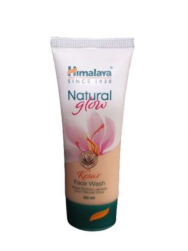 Himalaya Since 1930 Natural Glow Kesar Face Wash  - 50 Ml