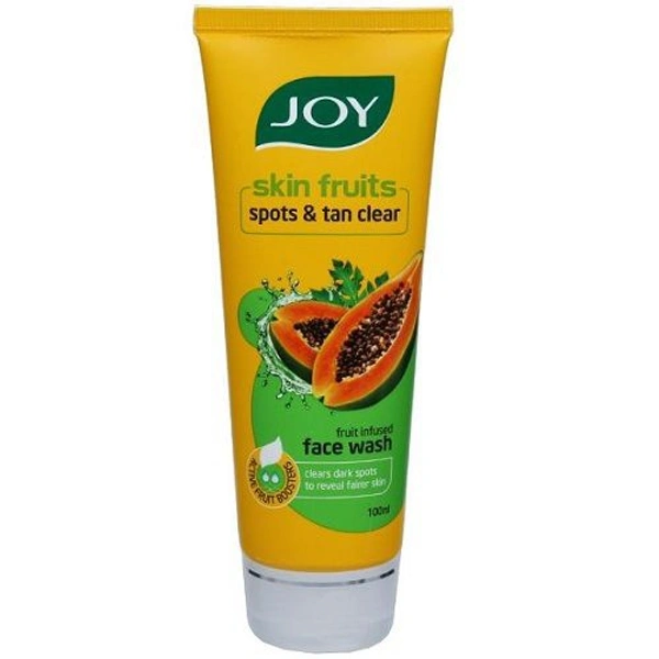 Joy Skin Fruits Spots & Tan Clear Fruit Infused Face Wash  - 100 Ml
