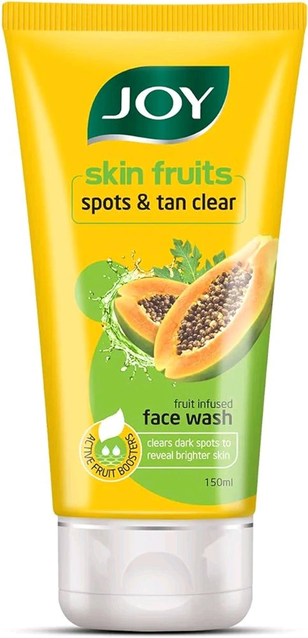 Joy Skin Fruits Spots & Tan Clear Fruit Infused Face Wash  - 150 Ml