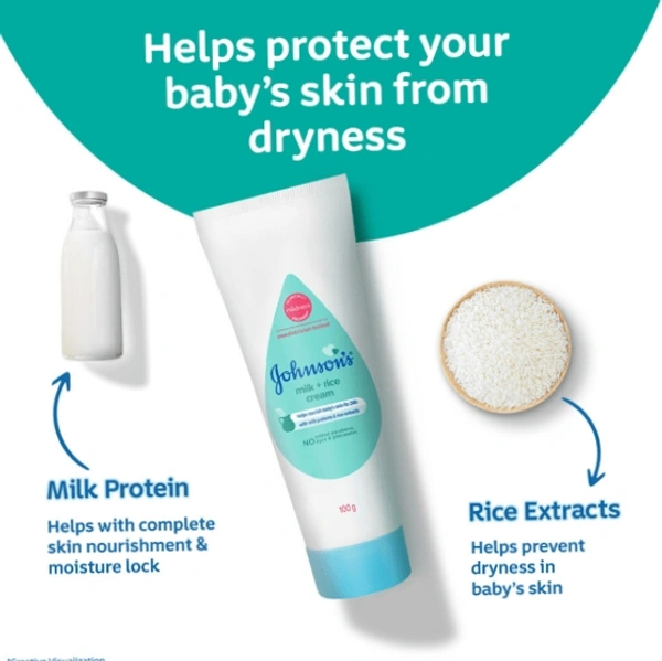 Johnson's milk+rice Cream  - 100 Gm
