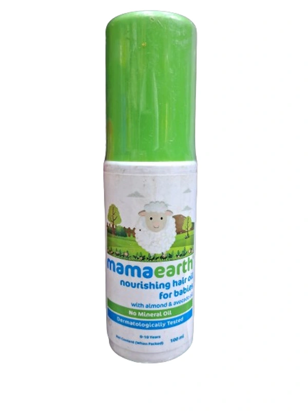 Mamaearth Nourishing Hair Oil For Babies  - 100 Ml