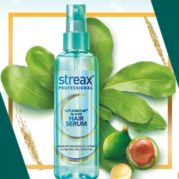 Streax Professional Vitariche Gloss Hair Serum - 115 Ml