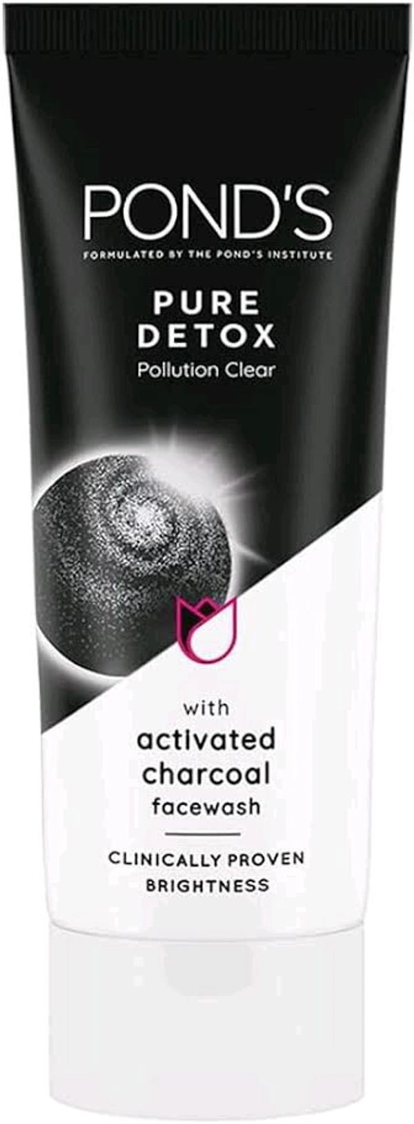 Ponds Pour Detox/Charcol Activated Charcoal Face Wash  - 200 GM
