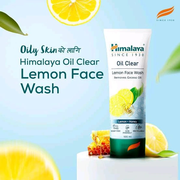 Himalaya Since 1930 Oil Clear Lemon Face Wash  - 100 Ml