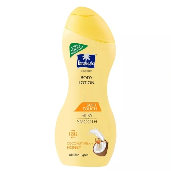 Parachute Advanced Body Lotion Soft Touch Silky And Smooth Coconut Milk+ Honey  - 250 Ml