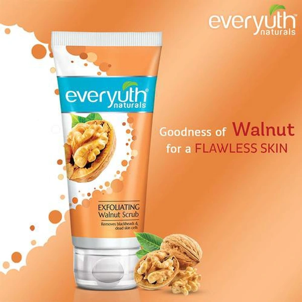 Everyuth Naturals Exfoliating Walnut Scrub - 200 GM