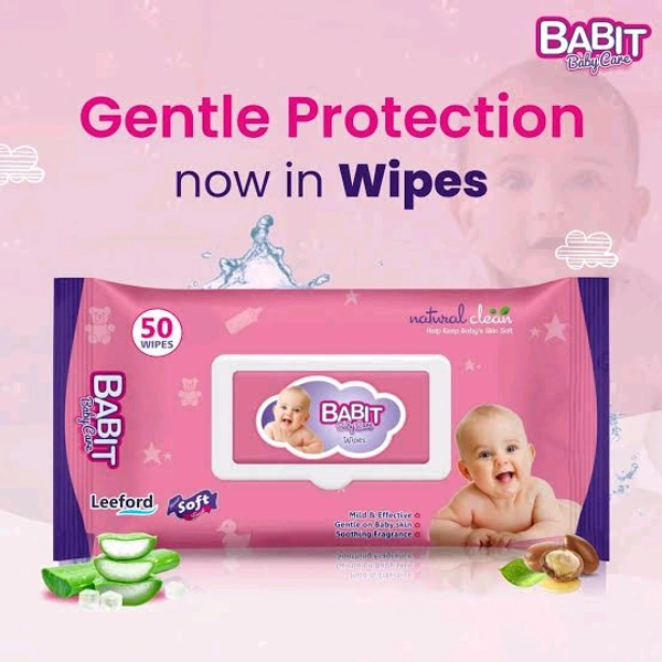 Babita Baby Care Wipes  - 50 Wipes