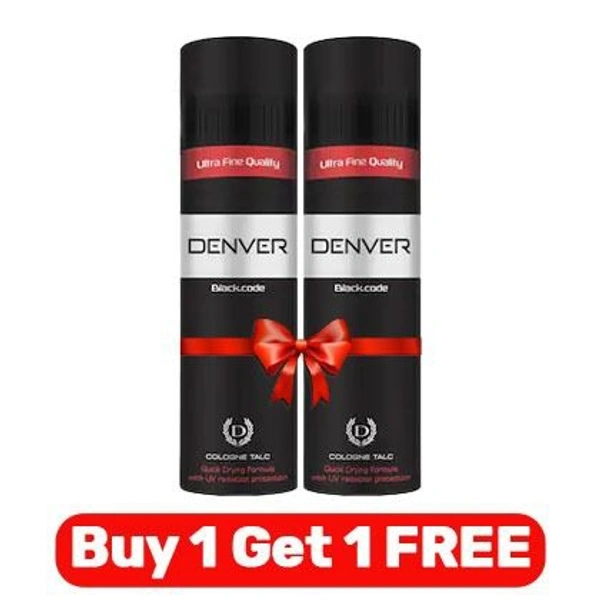 Denver  Ultra Fine Quality Denver Black Code - 50 GM (Buy 1 Get 1 Free)