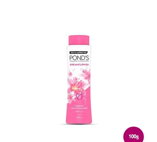 Ponds  Pond's Dreamflower Fragrant Talcum Powder Pink Lily  - 100 GM