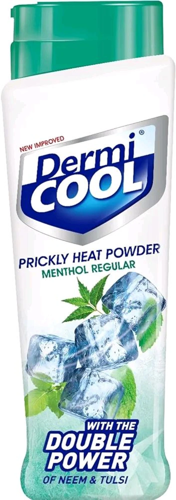 Dermi Cool Prickly Heat Powder Menthol Regular With The Double Power  - 90 GM