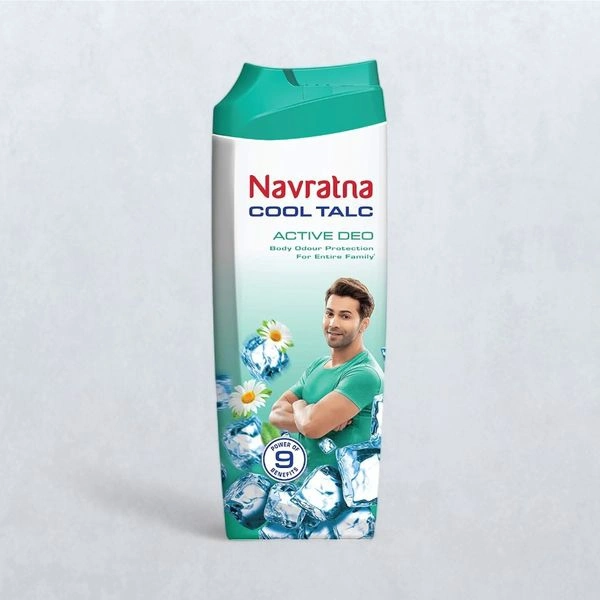 Navratna Cool Talc Active Deo Powder - 100 GM