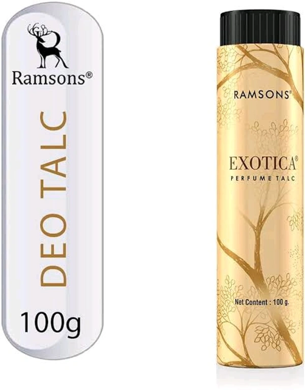 Ramsons Exotica Perfume Talc - 100 GM
