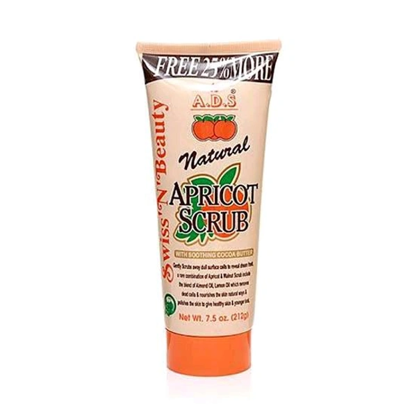 A.D.S A .D.S Natural Apricot Scrub Swiss ' N ' Beauty - 212 GM