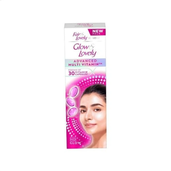 Glow & Lovely  Fair & Lovely Glow & Lovely Advanced Multi Vitamin Essence Of 30 Vitamin Capsules HD Glow  - 50 Ml