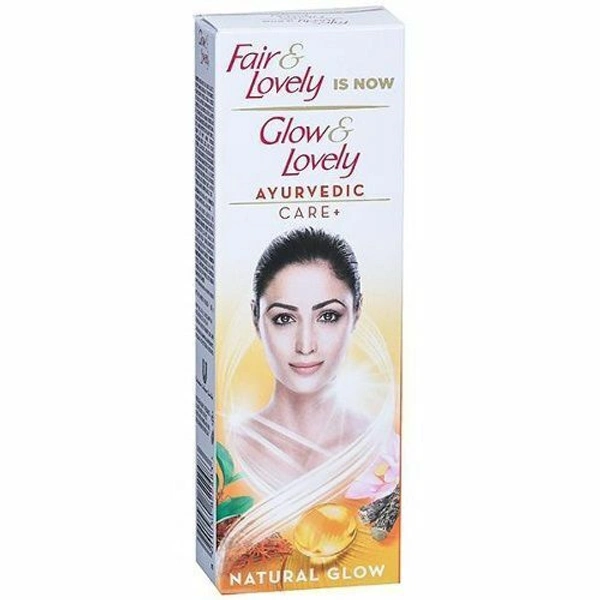 Fair & Lovely Is Now Glow & Lovely Ayurvedic Care+ Natural Glow  - 25 GM