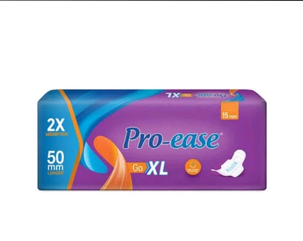 Proease Pro-ease XL With Extra Night Pads(14 Day Pads+6 Night Pads) Sanitary Pad (Pack Of 20) - 15 Pads