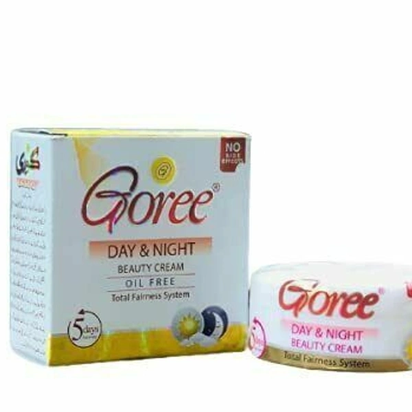 Goree Day & Night Beauty Cream Oil Free Total Fairness System - 15 GM