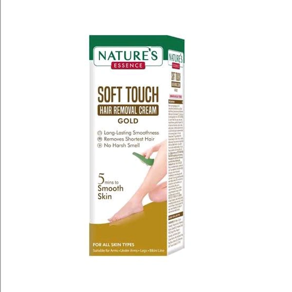 Nature's  Natures Essence Soft Touch Hair Removal Cream Gold  - 30 GM