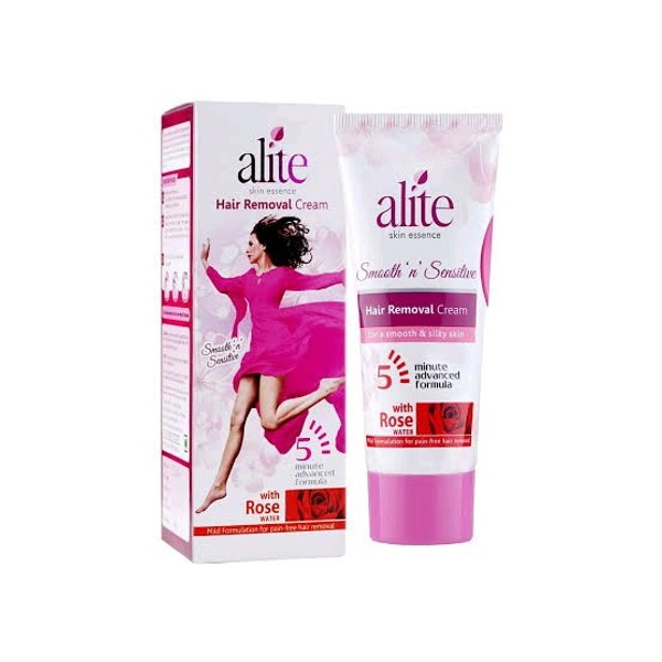 Alite Skin Essence THair Removal Cream Smooth Sensitive Safe & Gentle Oil Leaves Skin Soft Quick To Use  - 30 GM