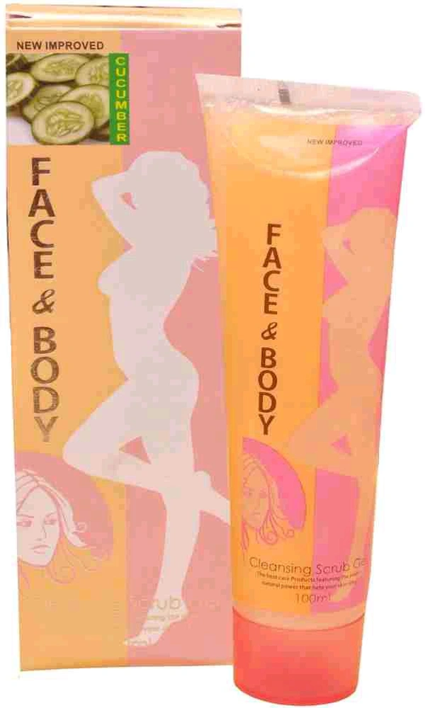 Face & Body Cleansing Scrub Gel - 100 Ml