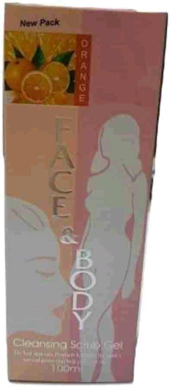 Face & Body  Orange Pietty Ciram Face & Body Cleansing Scrub Gel - 100 Ml