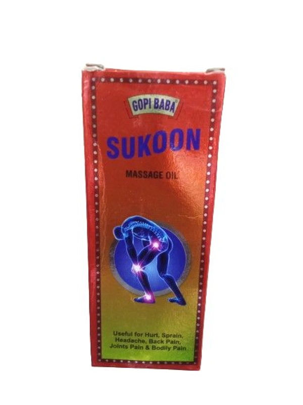 Gopi Baba Sukoon Massage Oil  - 100 Ml