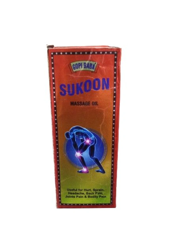 Gopi Baba Sukoon Massage Oil  - 50 Ml