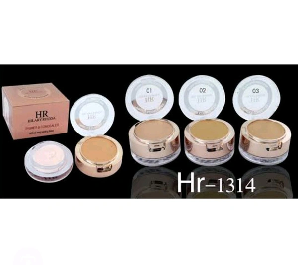 Hilaryrhoda Primer & Concealer Oil Free Long Lasting Base Shades 01 - 4.8 GM, 01