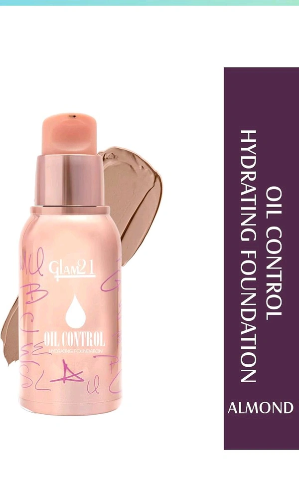 Glam21 Oil Control Hydrating Foundation  - 40 GM, 03