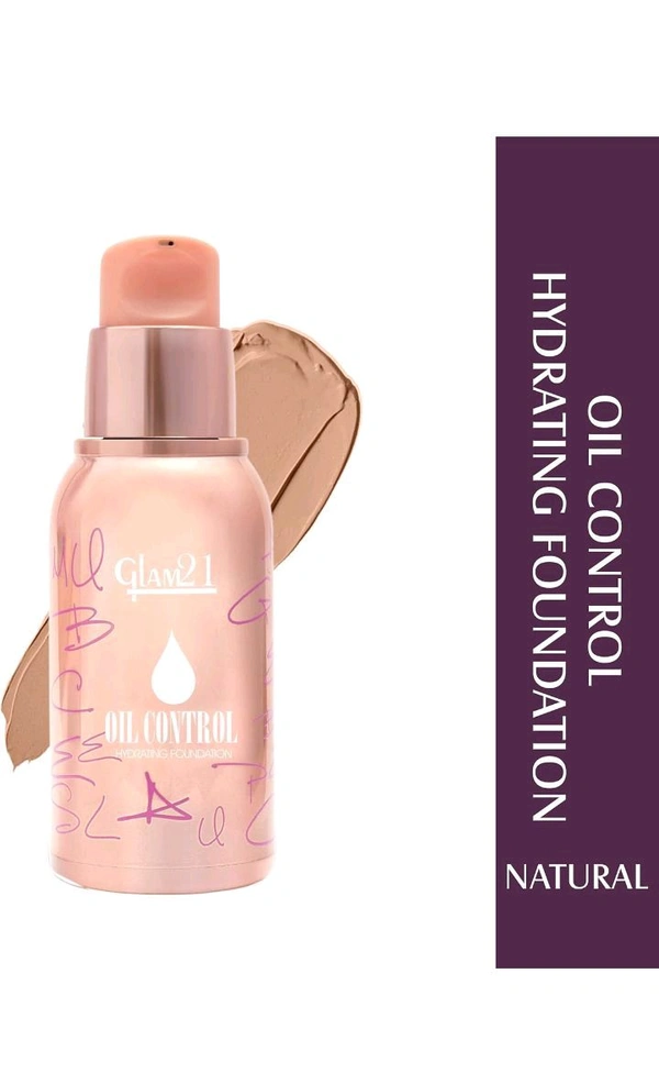 Glam21 Oil Control Hydrating Foundation  - 40 GM, 04