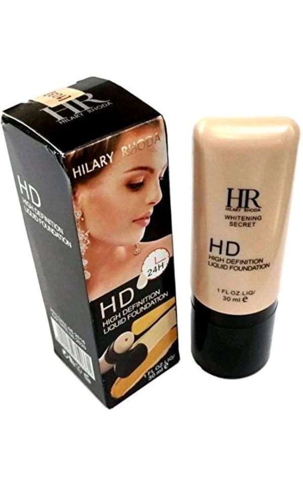 Hilaryrhoda Whitening Secret HD High Definition Liquid Foundation  - 35 Ml, 02
